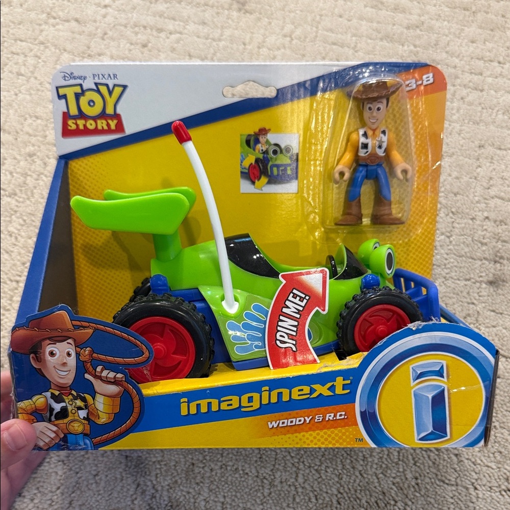 Toy Story Woody & R.C. Vehicle - Green and Red